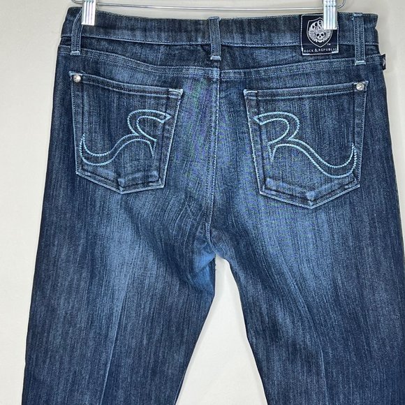 Rock & Republic Kasandra Mid Rise Jeans Size 30 Waist - Picture 7 of 16